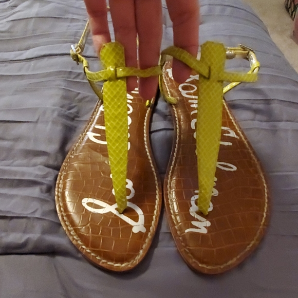 Sam Edelman Shoes - Lime green Sam Edelman Gigi sandals